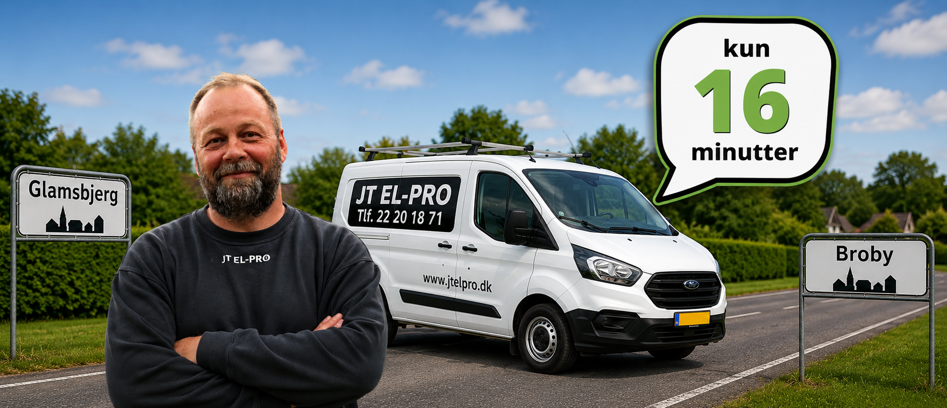 Autoriseret elektriker i Broby | JT El Pro